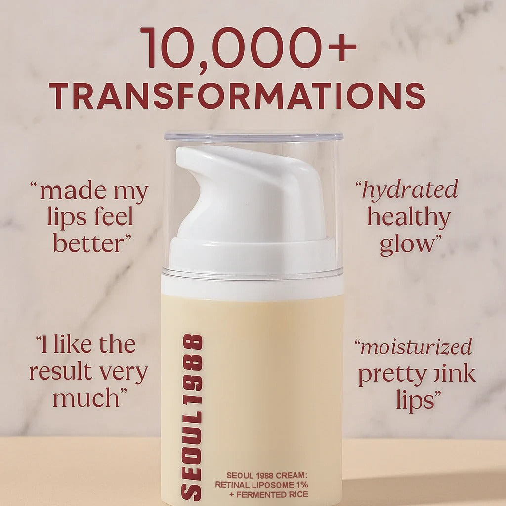Beauvia™ 1988 Cream: Retinal Liposome 1% + Fermented Rice