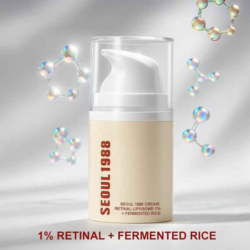 Beauvia™ 1988 Cream: Retinal Liposome 1% + Fermented Rice