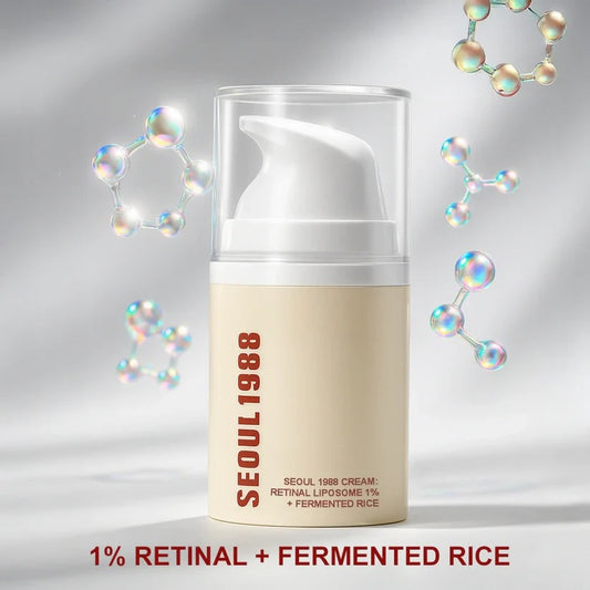 Beauvia™ 1988 Cream: Retinal Liposome 1% + Fermented Rice